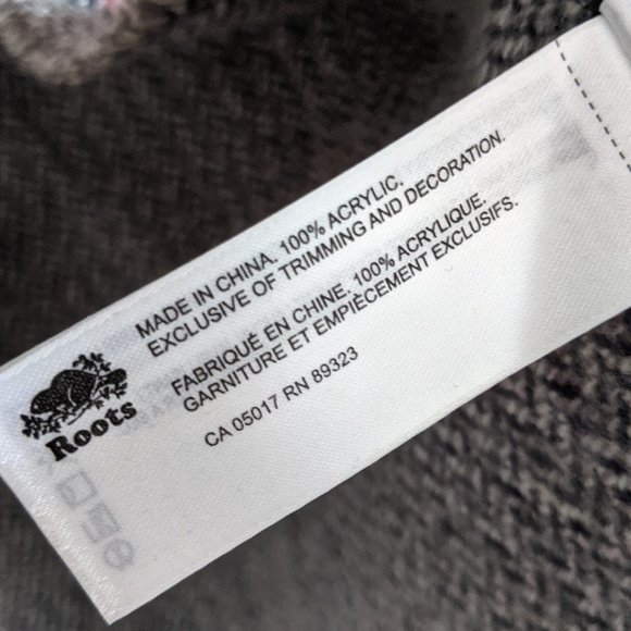 ROOTS Cypress Plaid Blanket Scarf - Picture 5 of 6